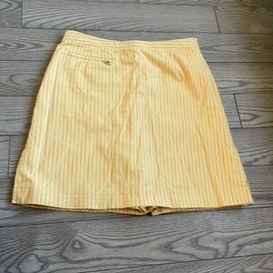 YELLOW SKORT